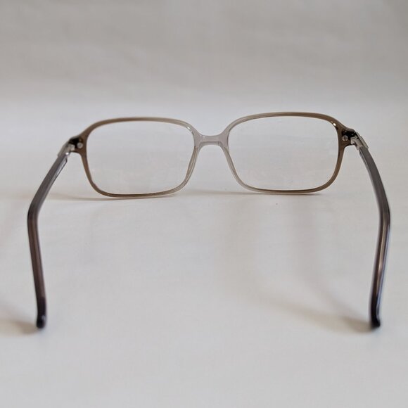 Plastic Combo Rectangle Optical Frame Only (2 Tone Crystal Smoke) - Picture 4 of 5